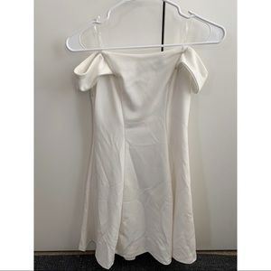White Off the Shoulder Dress